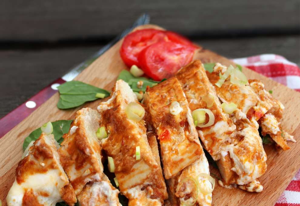 Gefüllte Hühnerbrust