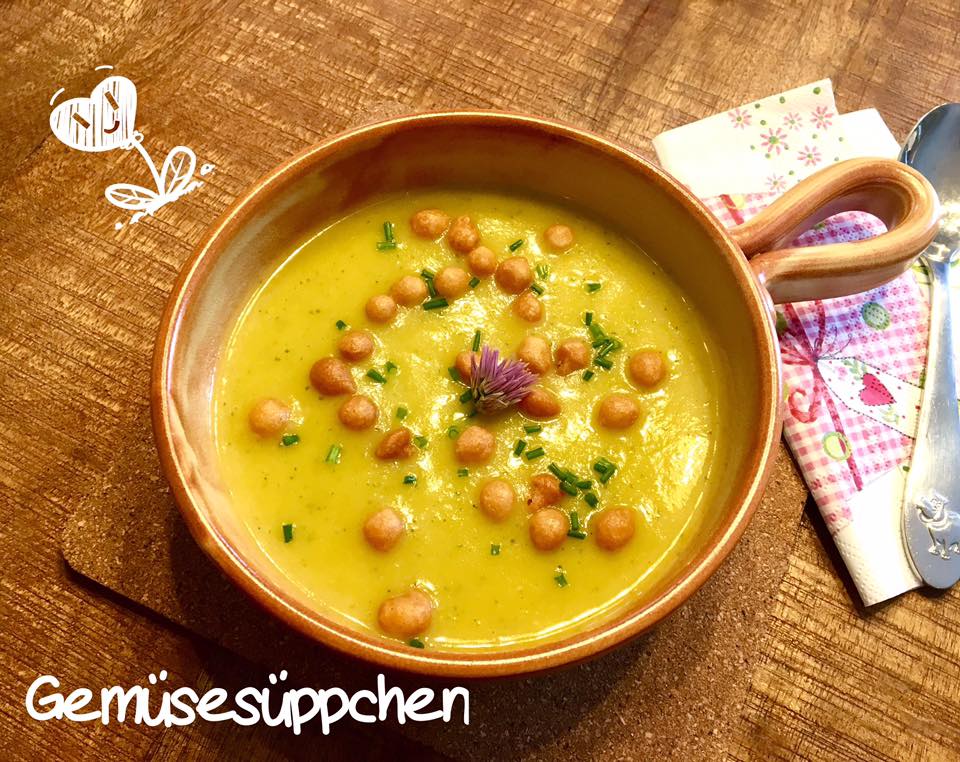 Einfache Gemüsecremesuppe