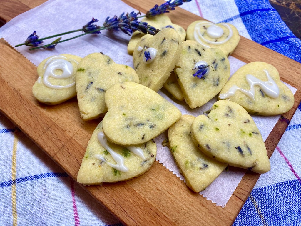 Nervenkekse mit Lavendel und&nbsp;Melisse