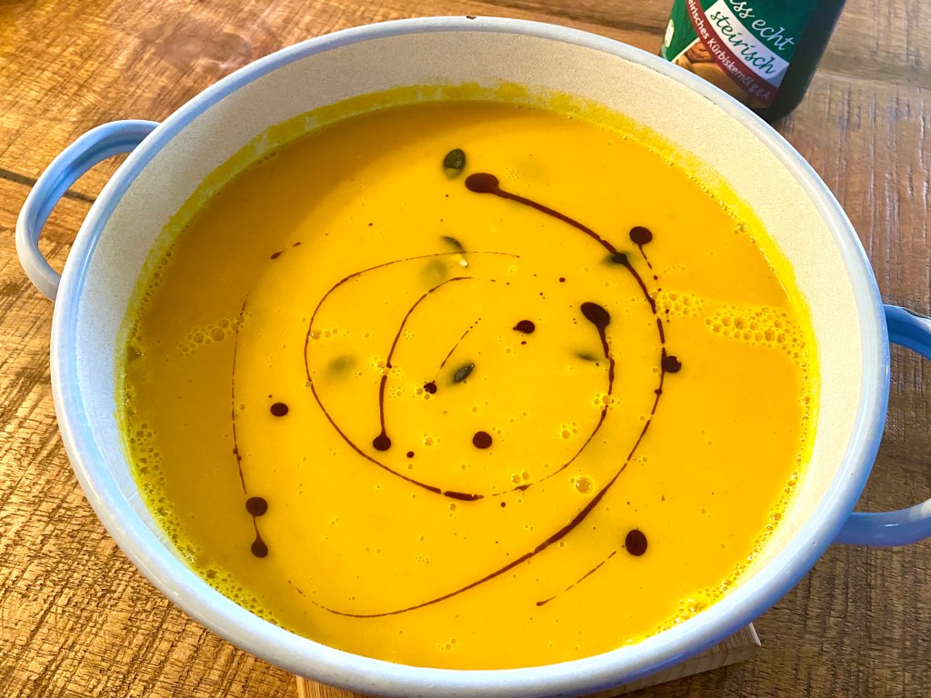 Kürbis-Süßkartoffel-Suppe