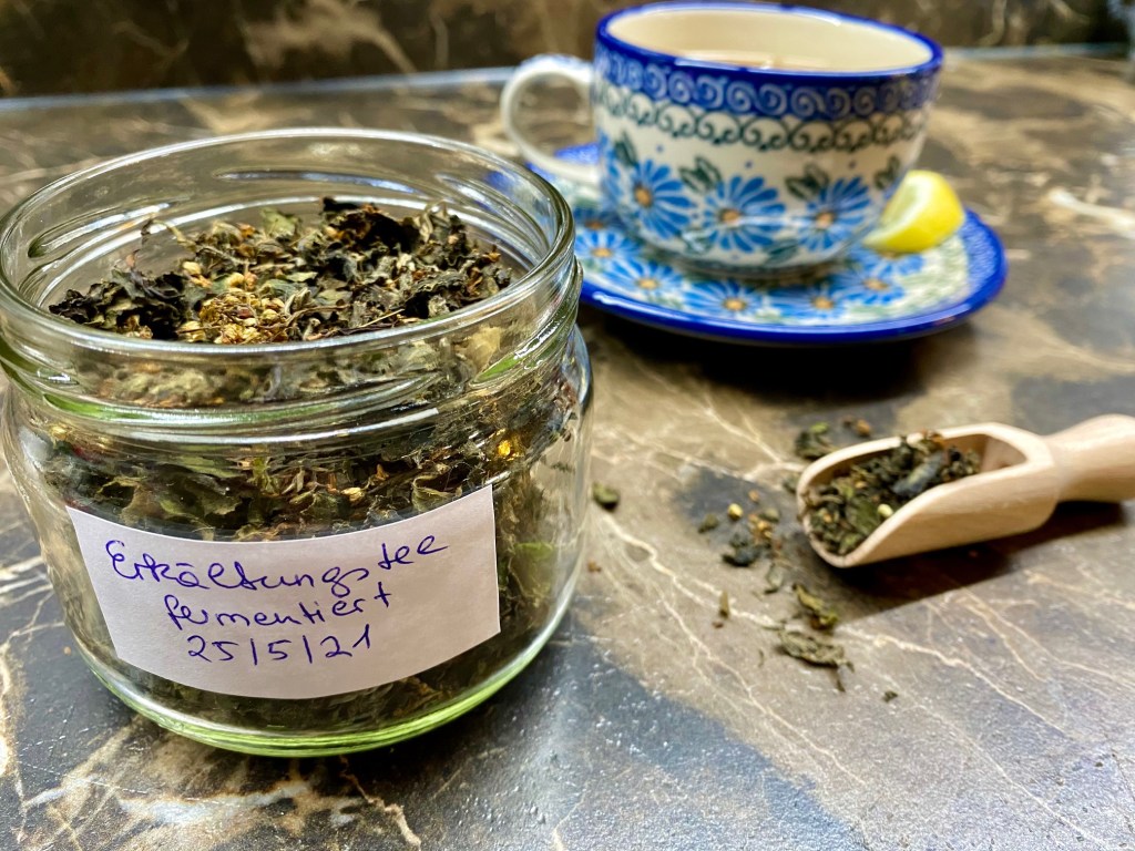 Erkältungstee selbst fermentieren